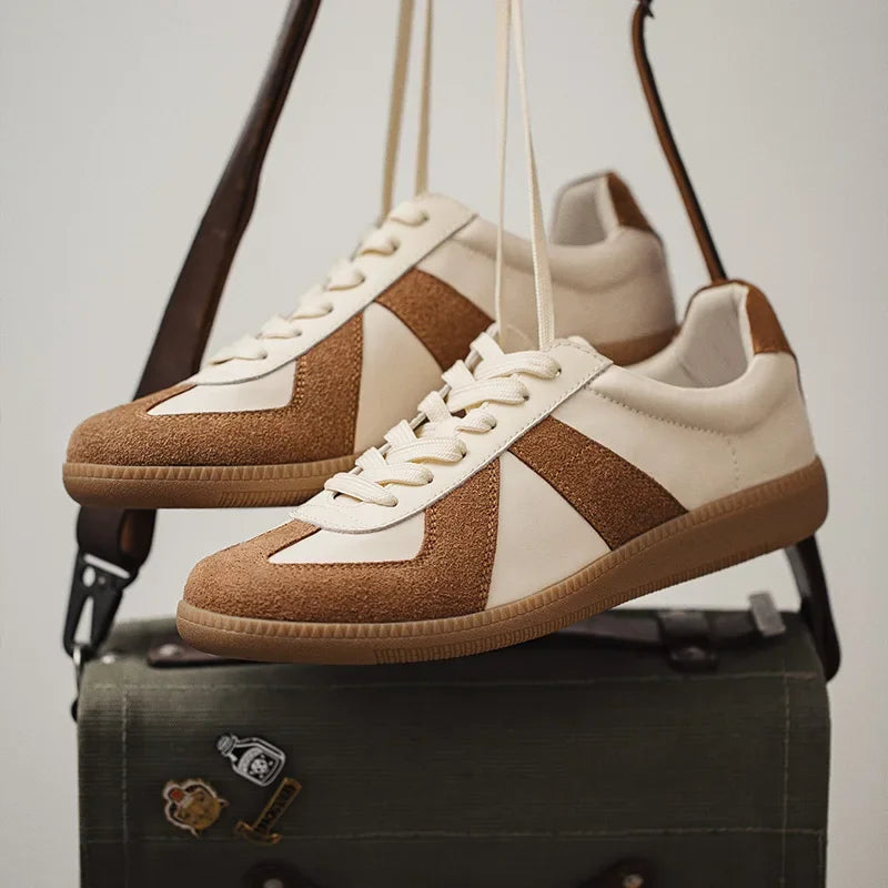 Årgang Inspirerede Lav Top Sneakers til Mænd - Thorni