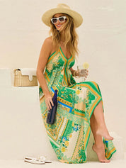 Boheme Grime Maxi Sommerkjole - Mareei