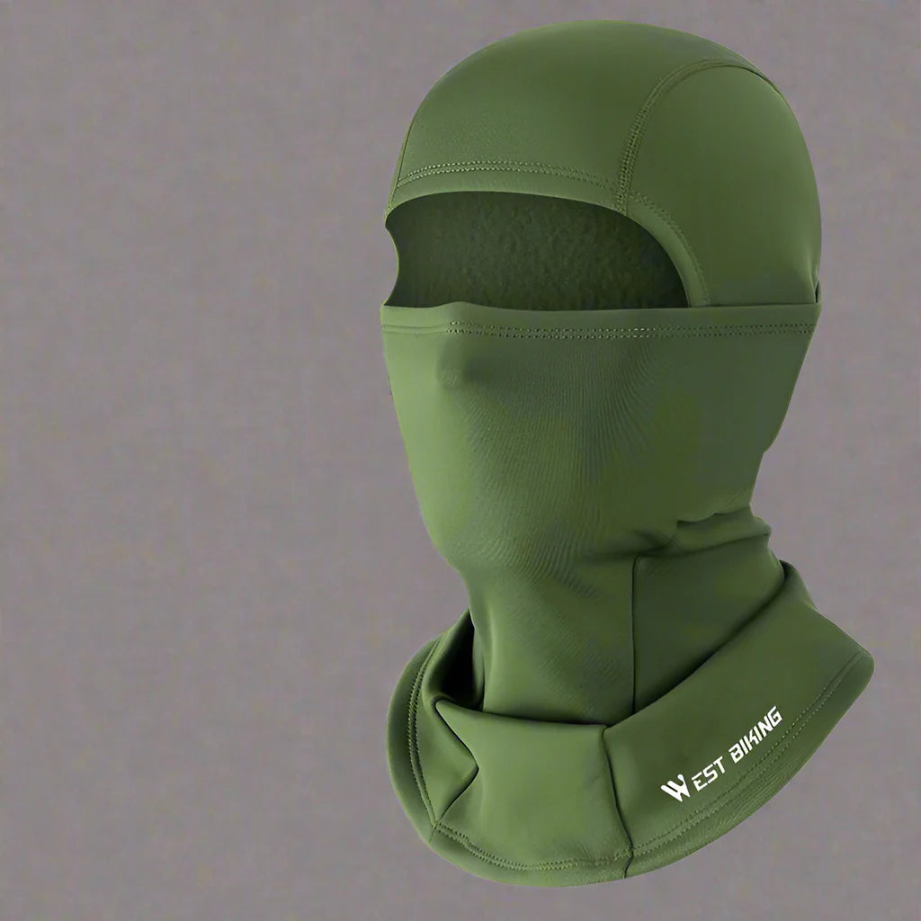 Cykelbalaclava med Fleecefor og Vindtæt Design - Markos