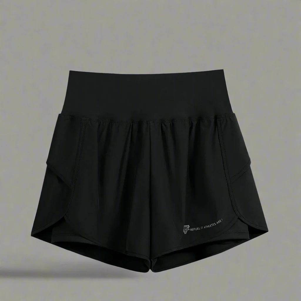 Yogashorts til Kvinder med Lommer - 2-i-1 Funktion - Hillary