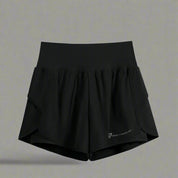 Yogashorts til Kvinder med Lommer - 2-i-1 Funktion - Hillary