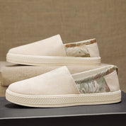Letvægts Loafers i Canvas til Mænd til Forår og Sommer - Kiranno