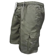 Moderigtige Cargo-shorts med Flere Lommer til Mænd - Bartney