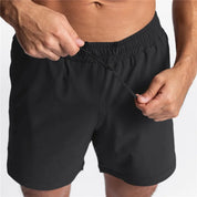 Hurtigtørrende Sportsshorts til Mænd med Lommer | Ideel til Løb, Basketball og Fitness - Elmar