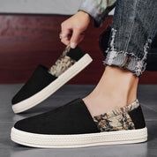 Letvægts Loafers i Canvas til Mænd til Forår og Sommer - Kiranno