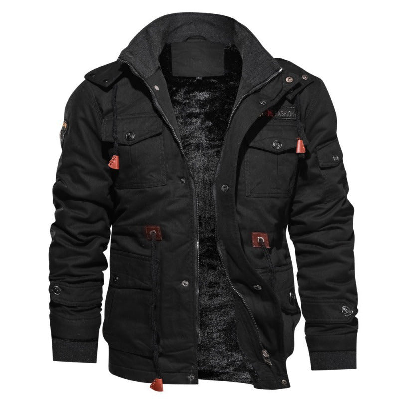 Fleece-foret vinterjakke - Delen