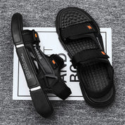 Åben tå Justerbare sandaler med rem til mænd - Uldren