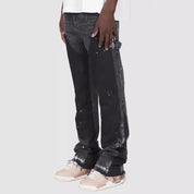 Layered Flared Jeans til Mænd - Crole