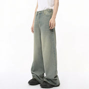 Vintage Baggy Denimbukser til Mænd - Gargi