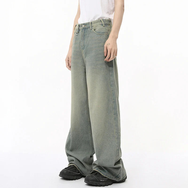 Vintage Baggy Denimbukser til Mænd - Gargi