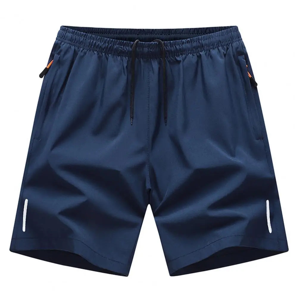 Åndbare, Hurtigtørrende Sommershorts med Elastisk Linning og Lommer - Erlando