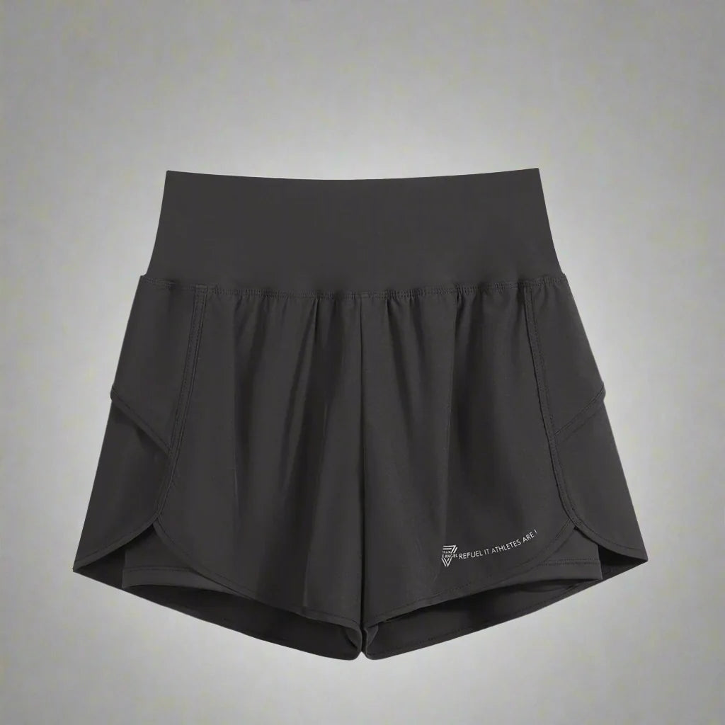 Yogashorts til Kvinder med Lommer - 2-i-1 Funktion - Hillary