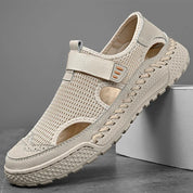 Slip på Mesh-sandaler til mænd - Hevirno