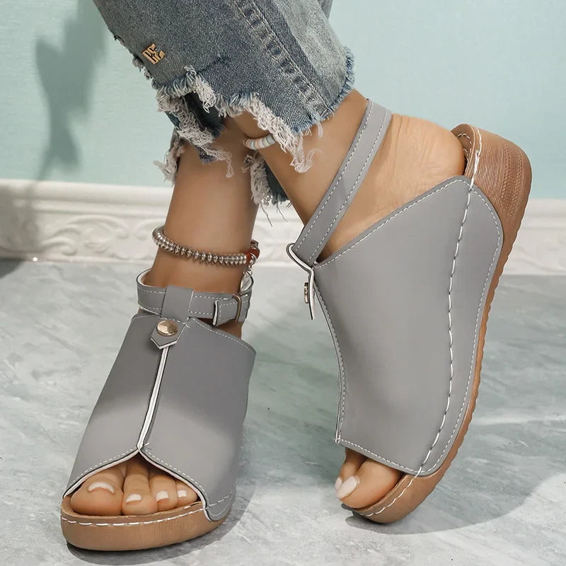 Peep Toe Sandaler Sommersandaler - Meliana