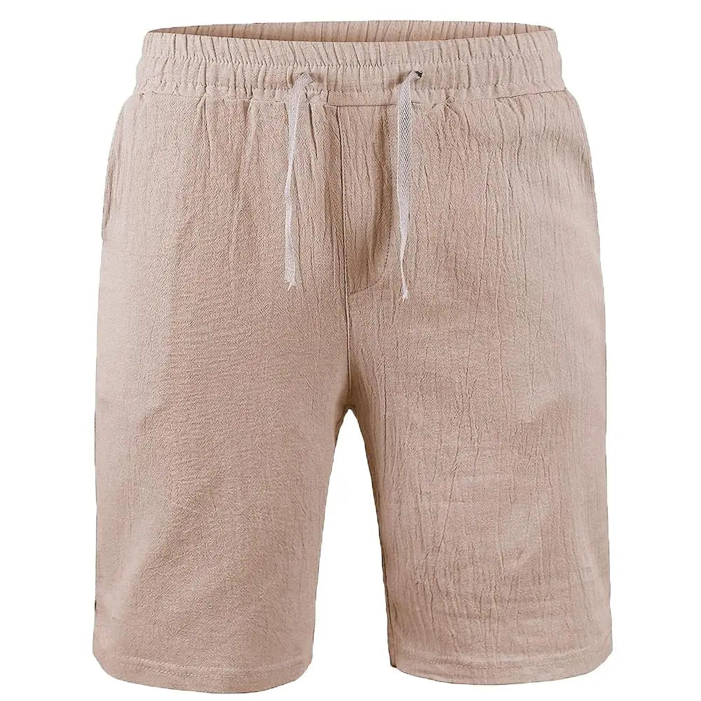 Herre åndbare Hørshorts | Sommer | Forår - Roulo