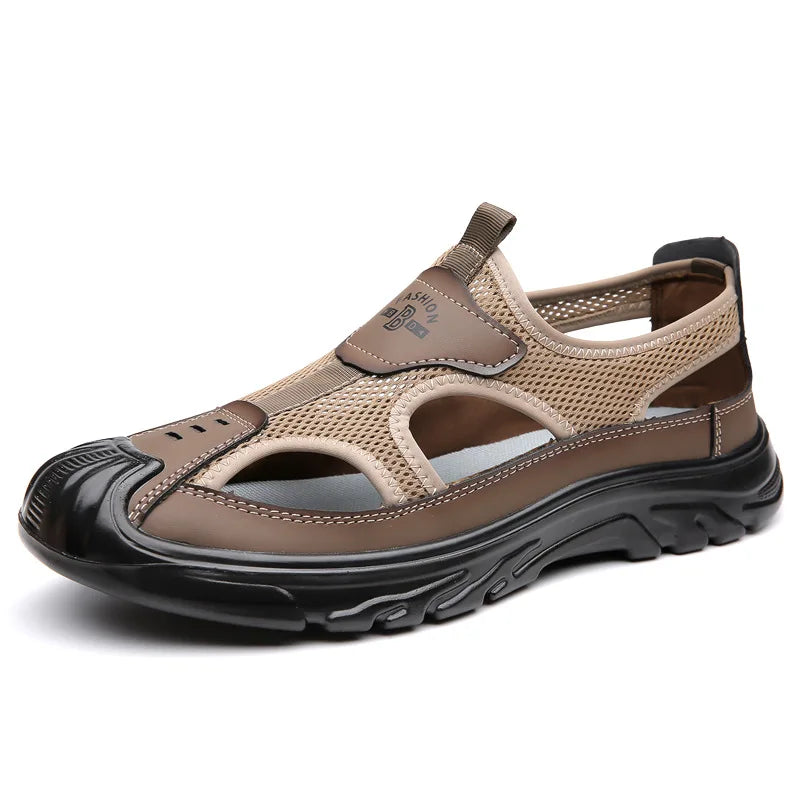 Mesh glide på sandaler til mænd - Sommer - Luckano