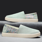 Letvægts Loafers i Canvas til Mænd til Forår og Sommer - Kiranno