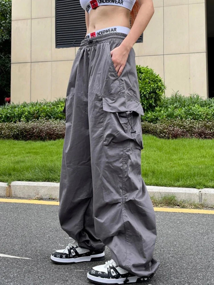 Dame Faldskærm Cargo Bukser | Stilfuld Streetwear-trend - Christas