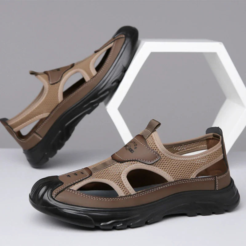 Slip på Mesh-sandaler til mænd - Sommer - Genovo