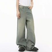 Vintage Baggy Denimbukser til Mænd - Gargi