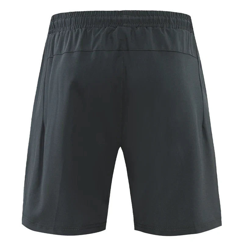 Træningsshorts til Mænd med Lynlåslommer | Slim Pasform Fitness Løbe- og Sommershorts - Evaldo