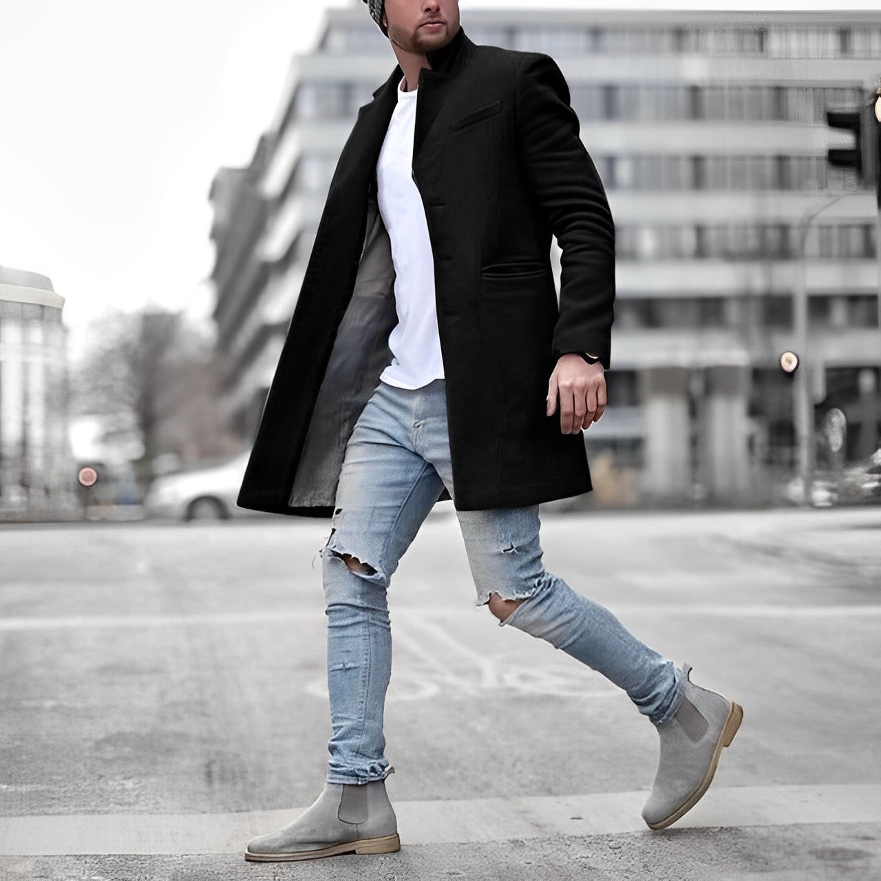 Liam - Den elegante og unikke frakke