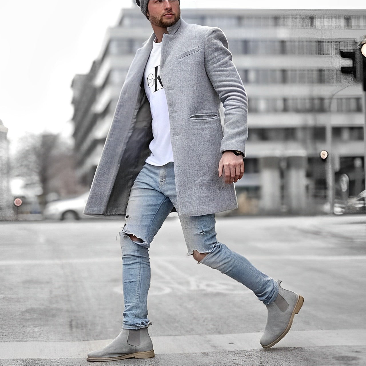 Liam - Den elegante og unikke frakke