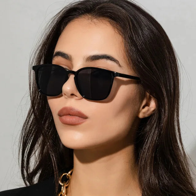 Firkantede vintage solbriller til kvinder | designer solbriller | retro solbriller til damer UV400 - Dannah