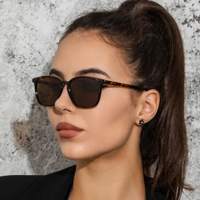Firkantede vintage solbriller til kvinder | designer solbriller | retro solbriller til damer UV400 - Dannah
