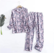 Pyjamassæt i bomuldsflonel - Jenna