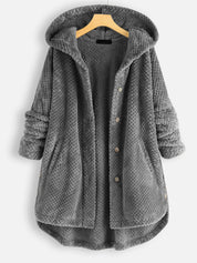 Vinter vendbar fleece kapuzenjakke - Martinas
