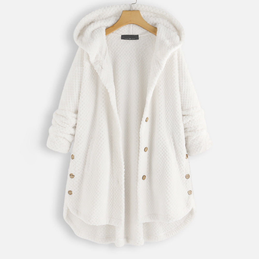 Vinter vendbar fleece kapuzenjakke - Martinas