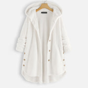 Vinter vendbar fleece kapuzenjakke - Martinas