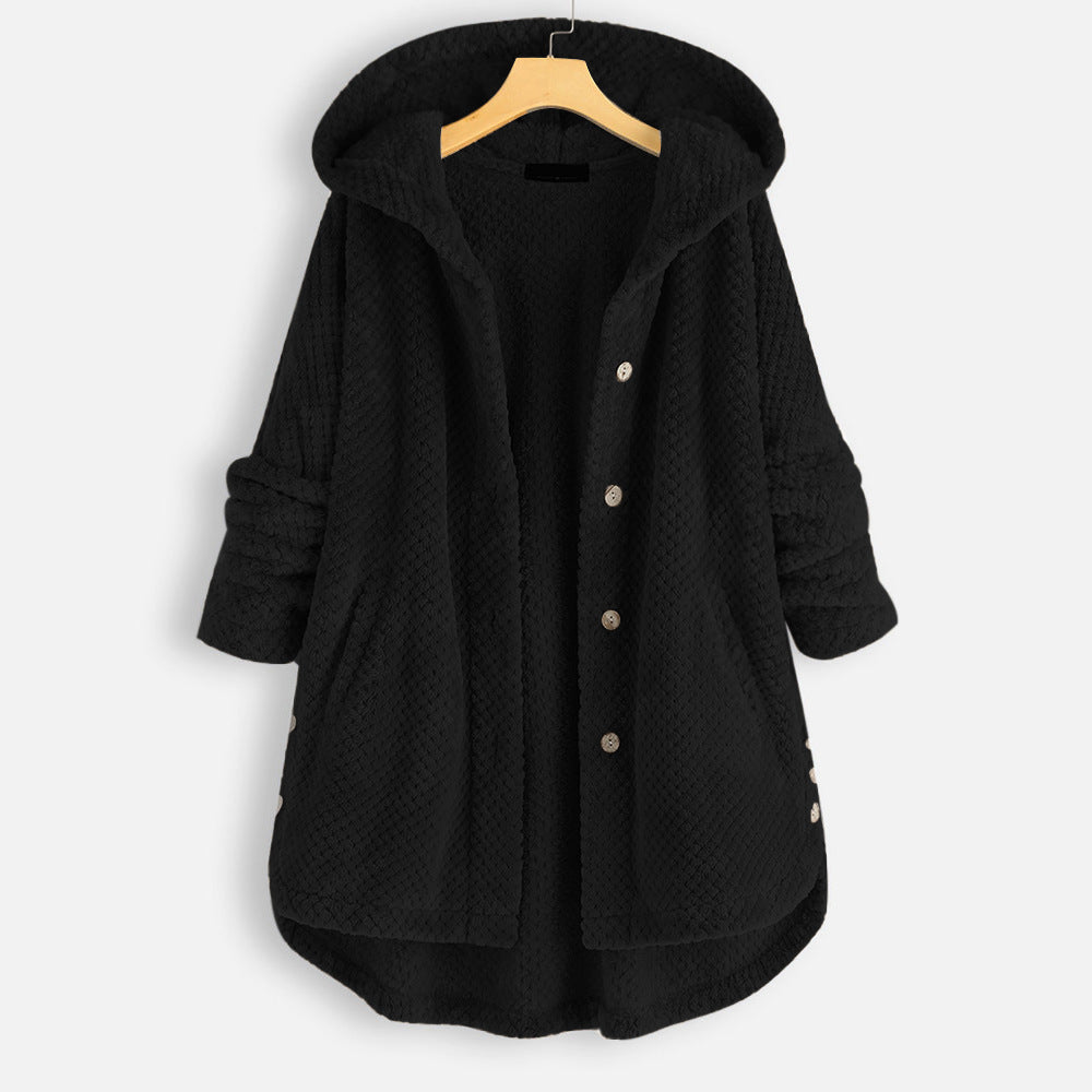 Vinter vendbar fleece kapuzenjakke - Martinas