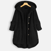 Vinter vendbar fleece kapuzenjakke - Martinas