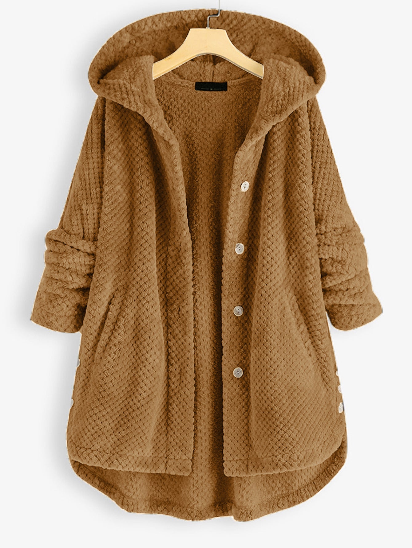 Vinter vendbar fleece kapuzenjakke - Martinas
