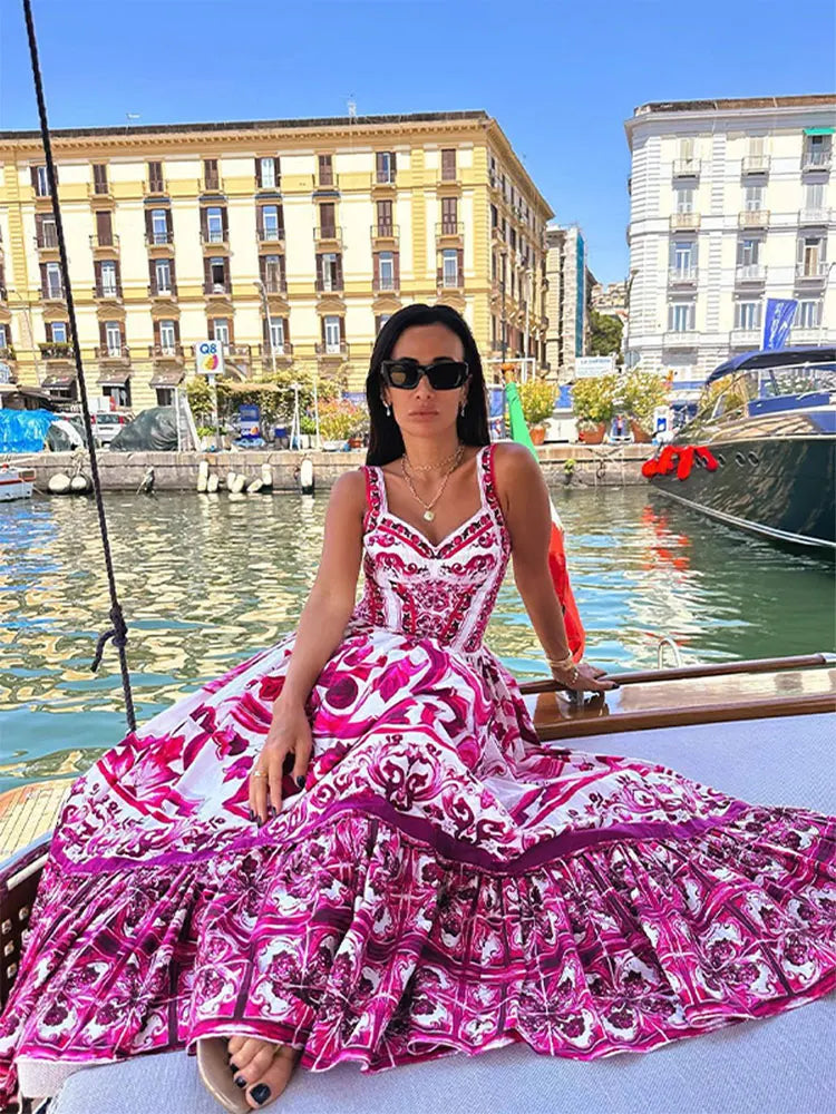 Lorena | Elegant stropløs flydende damekjole