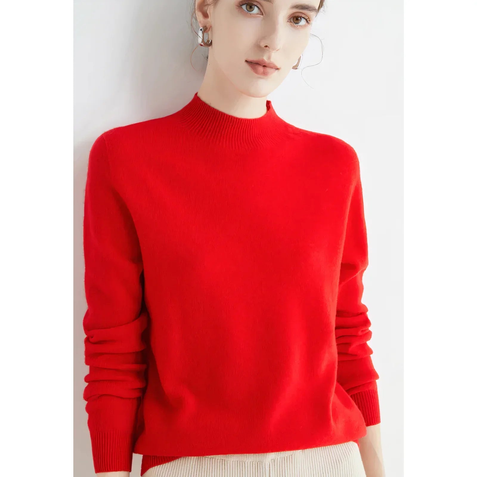 Cashmere striktrøje - Yeena