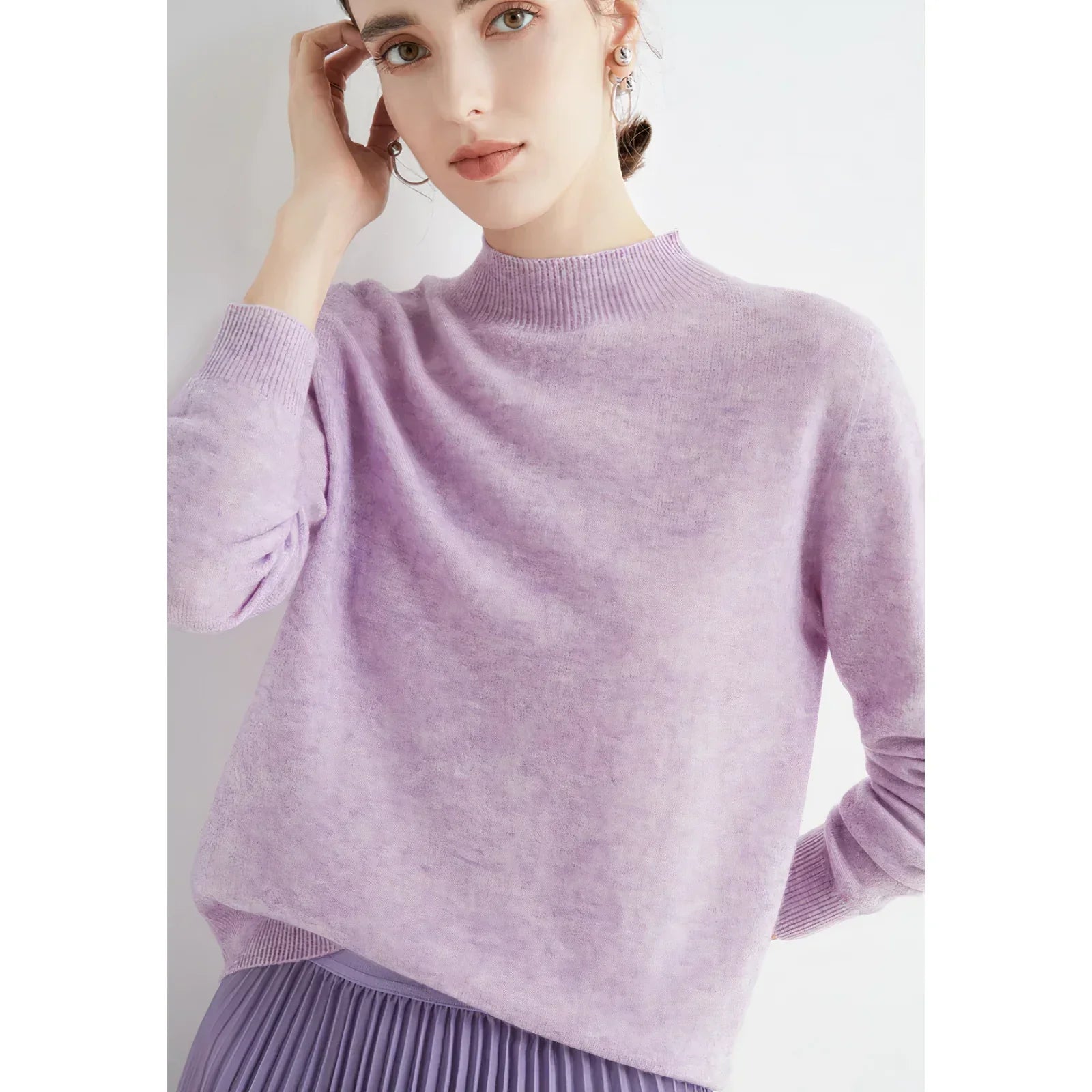 Cashmere striktrøje - Yeena