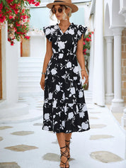 Camelia | Elegant sommerkjole med print