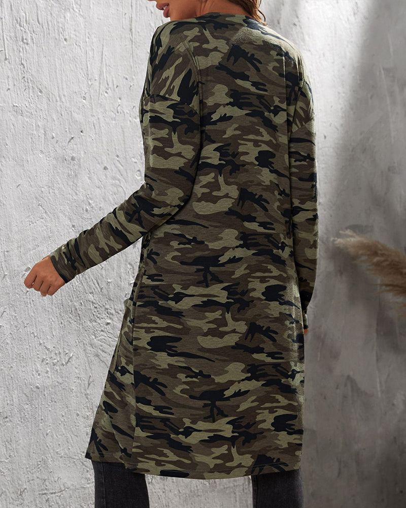 Parah | Lang camouflagejakke