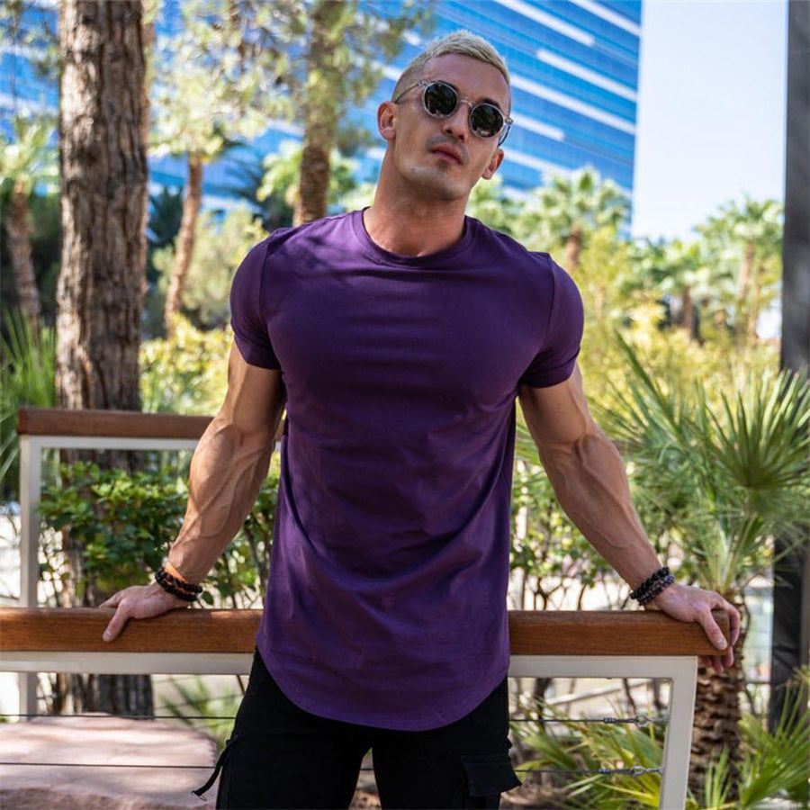 Komfortabel Slim Fit T-shirt til mænd - Kiam