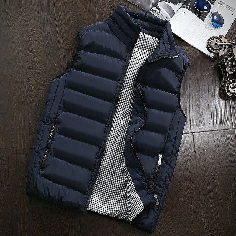 Reed - Vandtæt bodywarmer til mænd med lynlås og lommer