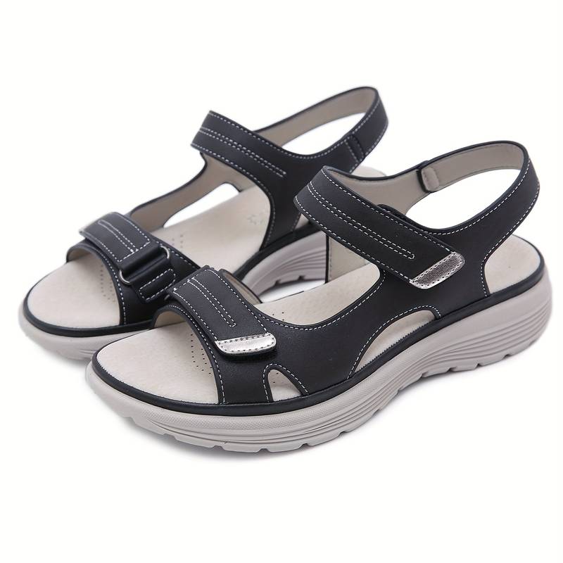 Stilfulde Sandaler med Stropper og Tykke Såler - Hanaya