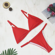 Trekantet Bh Bikini 2-Delt til Sommer- og Stranddage - Elizet