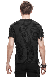 Gotisk Klippe T-shirt til Mænd | Edgy Streetwear-mode i en Trendy Stil - Omhar