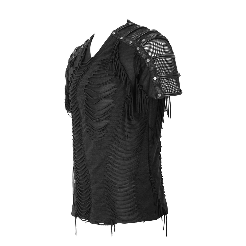 Gotisk Klippe T-shirt til Mænd | Edgy Streetwear-mode i en Trendy Stil - Omhar
