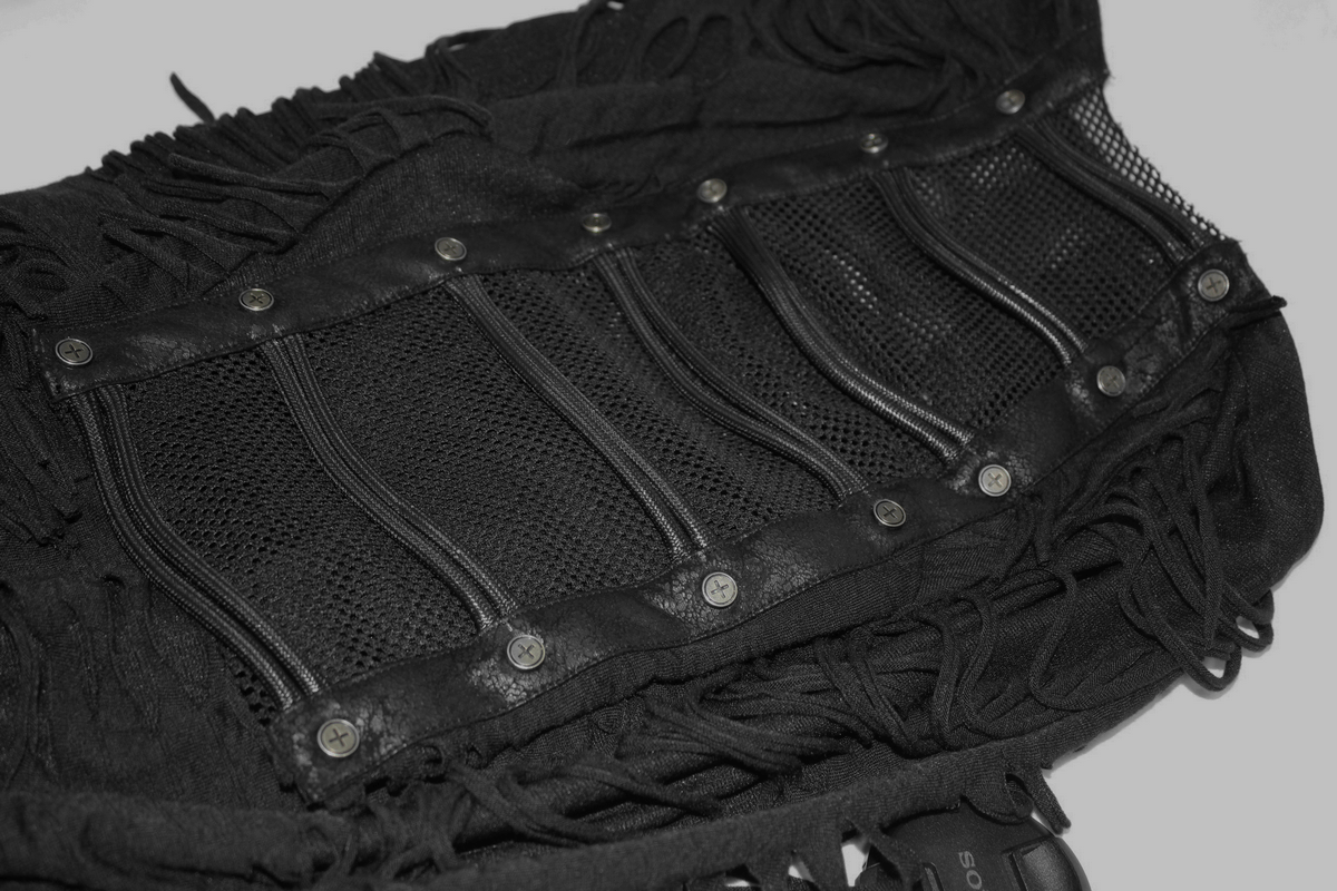 Gotisk Klippe T-shirt til Mænd | Edgy Streetwear-mode i en Trendy Stil - Omhar