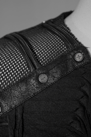 Gotisk Klippe T-shirt til Mænd | Edgy Streetwear-mode i en Trendy Stil - Omhar