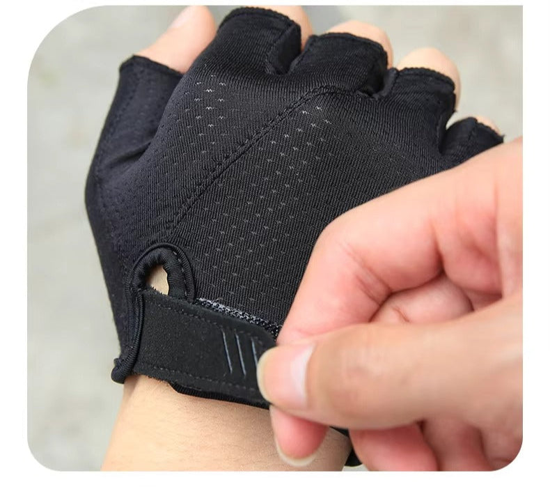 Åndbare MTB Landevejscykelhandsker med Gel Polstring - Breddi